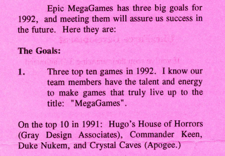 and lastly, the documents in this article are just the start of what's been acquired. Permission has been obtained to share everything scanned and well, that's got some important bits about Epic's (lost!) history for sure:
