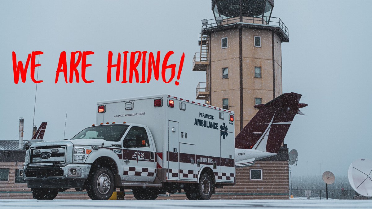 Opportunities for PCP's 
➡️ 6 month contact for Inuvik Ground Ambulance 
➡️ Relocation Opportunity to the Aurora Capital of the World!
➡️ Flight with the ACCESS Air Ambulance Team  
Link to Careers Page in profile 
Career Adventure Awaits You #Northof60 #WeAreHiring #NWT