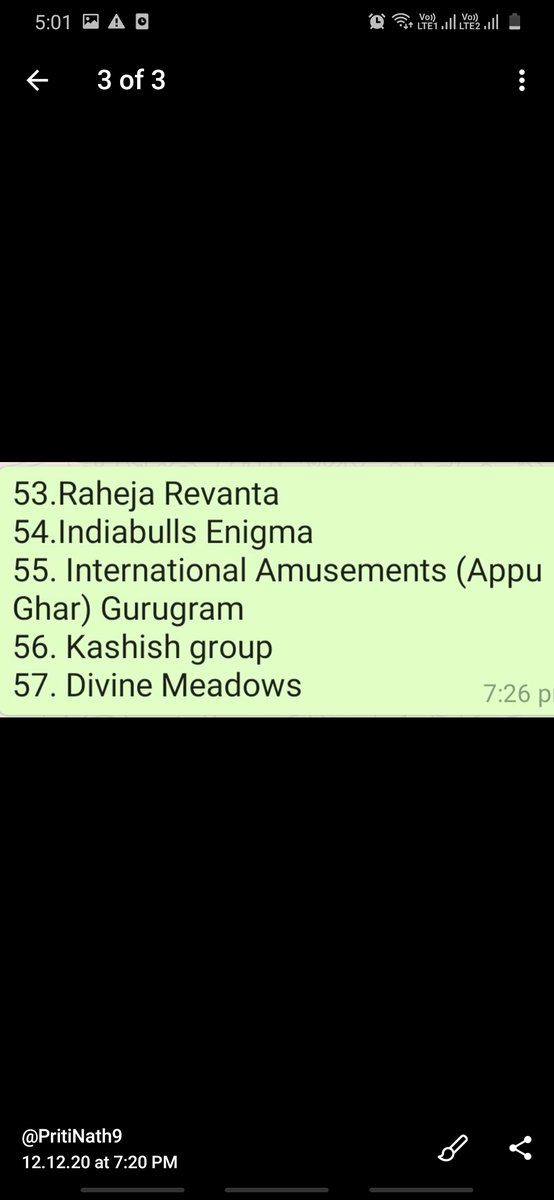 PritiNath9's tweet photo. @GuptaPankaj2016 @PMOIndia @narendramodi @rsprasad @DoJ_India @DelhiHighCourt @CJI_SC @SCofIndia @SCofInd @HardeepSPuri Not exactly,  probably U R not aware of the ground reality. Lacs of #CheatedHomeBuyers are stuck in hundreds of projects. No solution. #RERA is not applicable on subjudice projects. A small list of stuck up projects is enclosed. 
#revive #Spirewoods of #ANBuildwell
Co Pet 6/2019 https://t.co/45l03QGVTd
