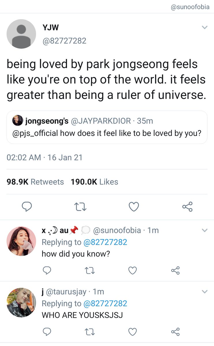 sunoofobia's tweet photo. Jaywon TOTGA au

Jungwon has a lot of words left unsaid to his greatest love, Park Jongseong. https://t.co/Us74HbBOIJ