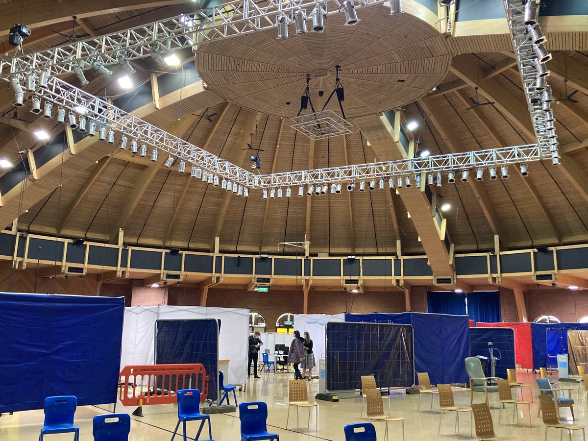 Some really positive news to end the week. As expected, iconic conference and entertainment venue, The BIC in Bournemouth is now a mass vaccination centre. Starting Monday, it’s hoped it will soon be administering up to 10,000 doses a week. Brilliant work ⁦ @DorsetHealth⁩