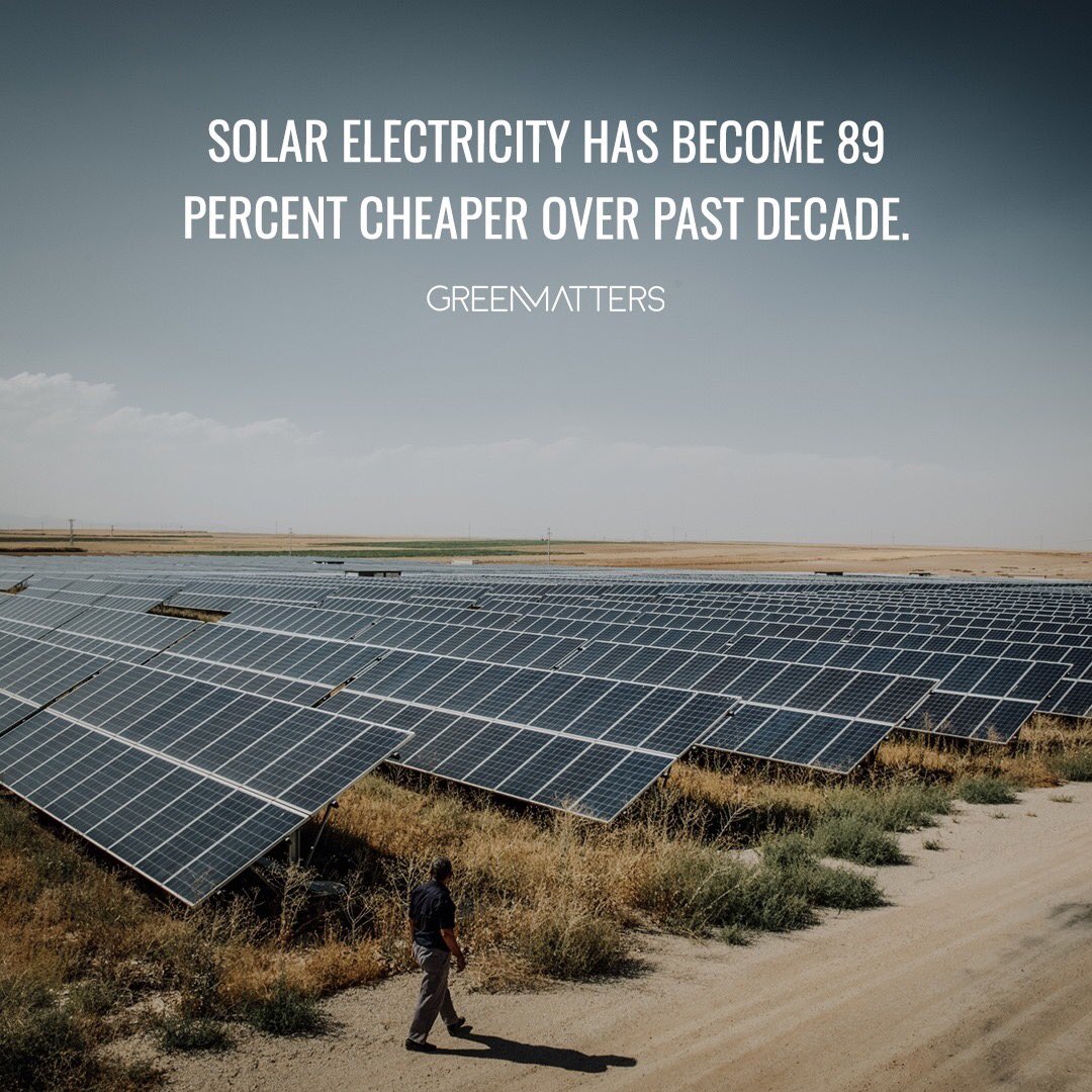 So much for the fossil fuel industry’s argument that renewable energy is too expensive.⁠ #solarenergy #solarpower #solar #energy #solarpanel #renewableenergy #renewables #greenenergy #greenlife #savetheearth