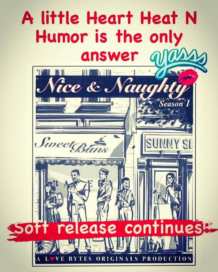 LoveBytesOrig's tweet photo. Soft release is happening ππΎ We are so excited for the world to hear NICE AND NAUGHTY, a bit of romance, a bit of erotica, AND a recipeπ₯Full season avail on Audible, Apple, Scribd, Kobo, GooglePlay and Chirp. Add a little #HeartHeatNHumor to your day with this all-star cast π₯π₯ https://t.co/XbDbcYkPiT