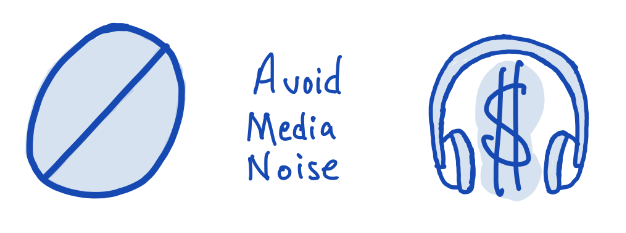 #3 The market does not care about politics. Our money does not have an ideology. Our money does not have feelings. So don’t get distracted by noise.