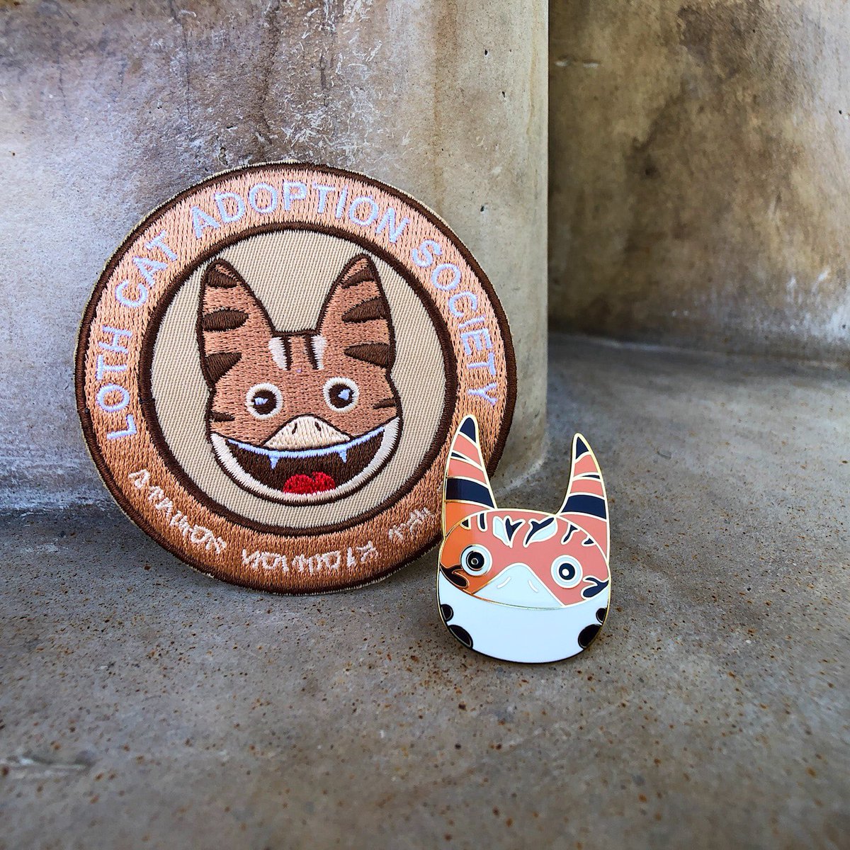 LuminousBeingsL's tweet photo. We’re back open with #fulcrum beanies, hats, pins and #lothcats galore! Find us at https://t.co/CT4pQ6LutN https://t.co/rbcVJdd6aF
