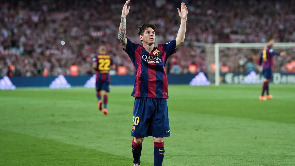 Voilà, en résumé Leo a été décisif ou tranchant chaque fois que le Barça était en difficultéIl débloque :- face au Bayern quand c’était fermé (0-0)- face à l’Atlético quand c’était fermé (0-0)- face à Bilbao quand c’était fermé(0-0)- face à la Juve quand c’était fermé (1-1)