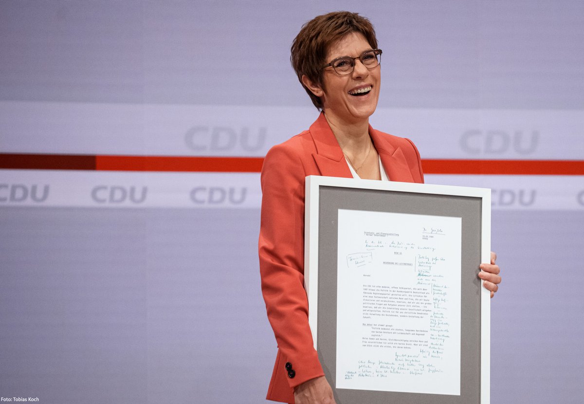 Cdu Deutschlands On Twitter Wir Verabschieden Uns Von Der Vorsitzenden Mit Dem Langsten Und Dem Kurzesten Namen In 75 Jahren Cdu Machen Sie Es Gut Annegret Kramp Karrenbauer Gluck Auf Liebe Akk Cdupt21