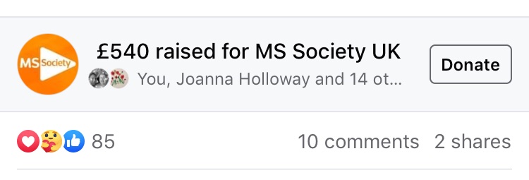 MichelleMo21286's tweet photo. In memory of my late mother Sue Owens... our family, friends and neighbours have donated a massive £540 so far to @mssocietyuk 
#MultipleSclerosis #mswarrior #mssociety https://t.co/YDgfYCZnDj