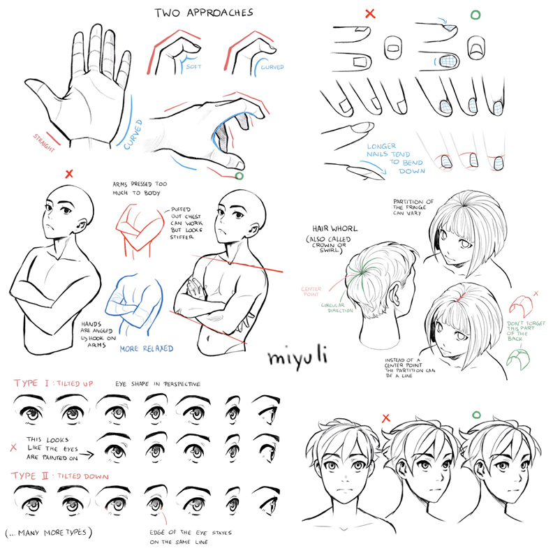 35 Tutorials About How to Draw Anime