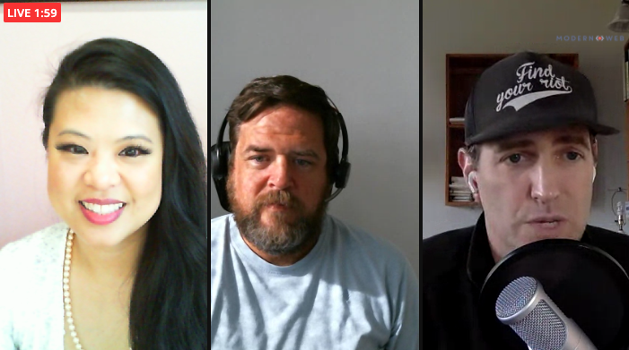 ladyleet's tweet image. Recording another @moderndotweb podcast talking about @redwoodjs with @thedavidprice and @jtomchak!

It&apos;s so exciting to hear the experiences about building a full stack JS framework and we love #redwoodjs.

Thx @KendoUI for sponsoring!