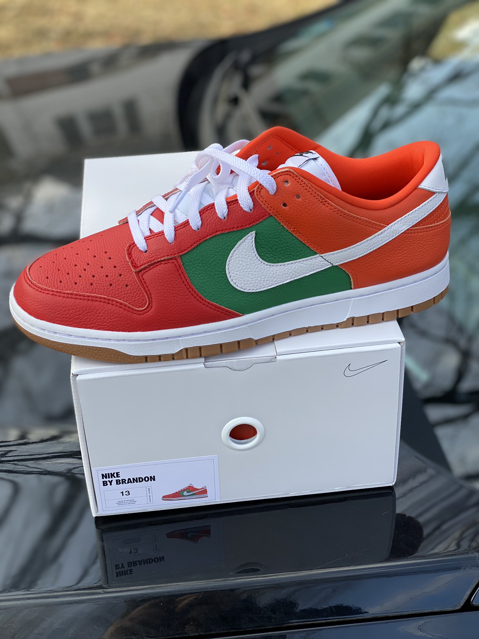 Justfreshkicks Nike Dunk Low 365 By You Designs In Hand T Co Ge9vamuoy4 Twitter