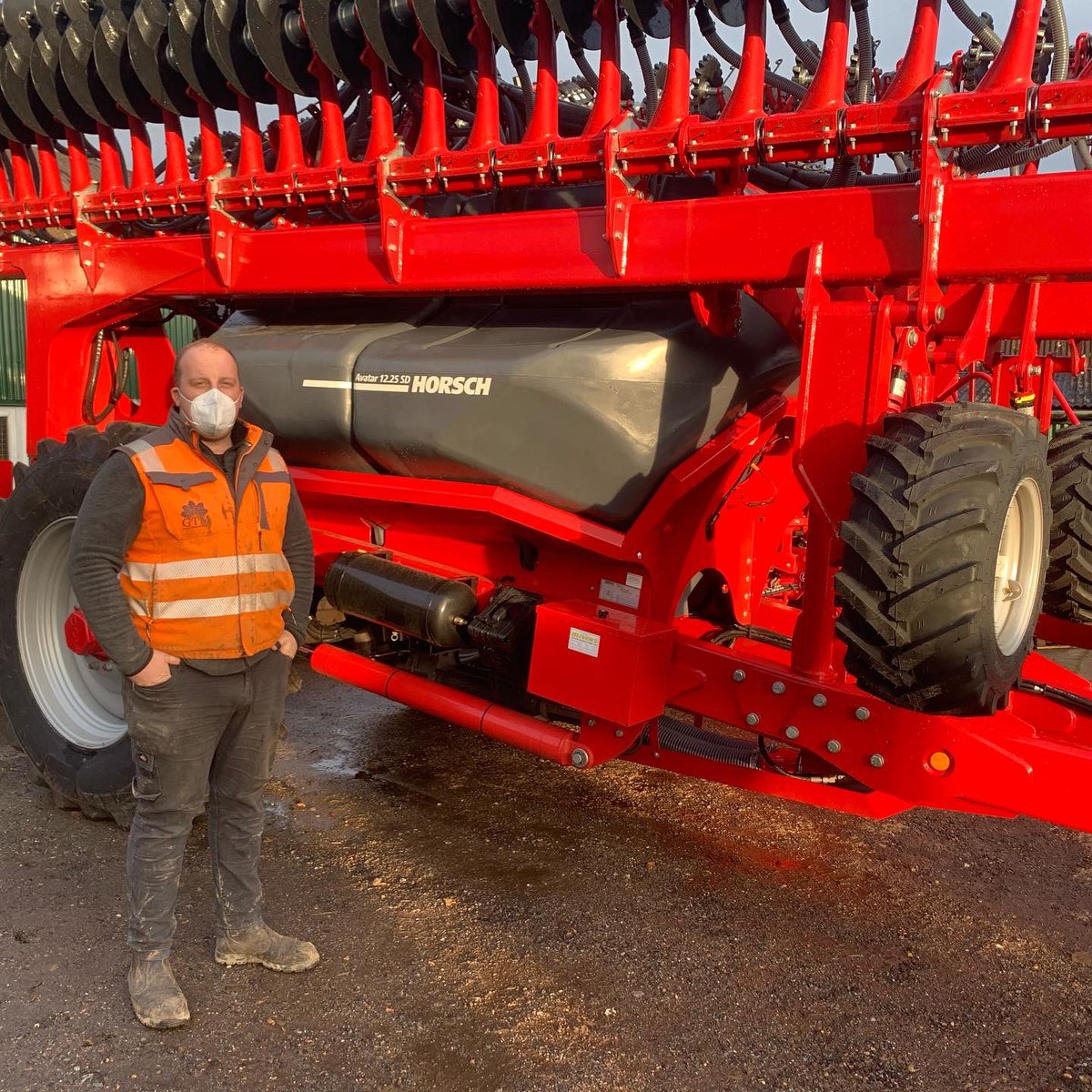 Some BIIIIIGGGGGG news at GTM!
IT IS HERE!! 
New Horsch 12.25SD ready cover some acres in 2021! #horsch #avatar
