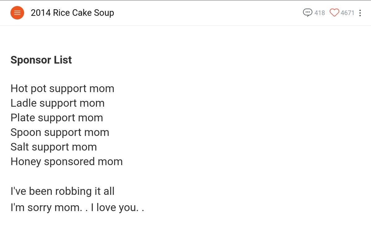 The credit in the blog says it all! Back then BigHit didn't have a lot of money! So feeding meat to 7 hungry boys for every meals were expensive! But thanks to Jin, the boys had delicious food! We all need a big brother like Jin in our lives!   #BTSARMY  @BTS_twt