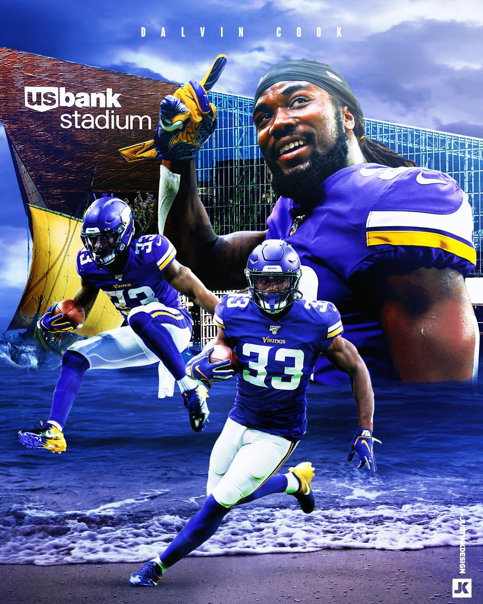 Dalvin Cook Design// @dalvincook #Skol https://t.co/rEtHQYQRN9