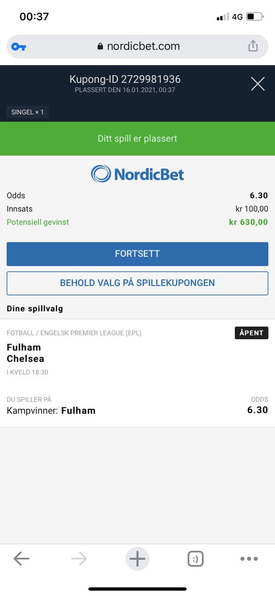 Embrik95's tweet photo. Prøve litt #bobocupen @NordicBetNO https://t.co/r7drENfw5x