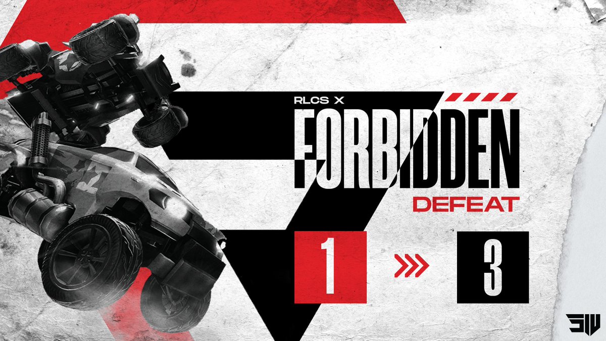 ForbiddenGGs's tweet photo. [#ESLOCEANIC]

We take a loss in our first series 1-3 against @FenrirESC, Bad Luck boys, head up for the next games.

#BestThingsAreForbidden https://t.co/4JPHSpx6OV