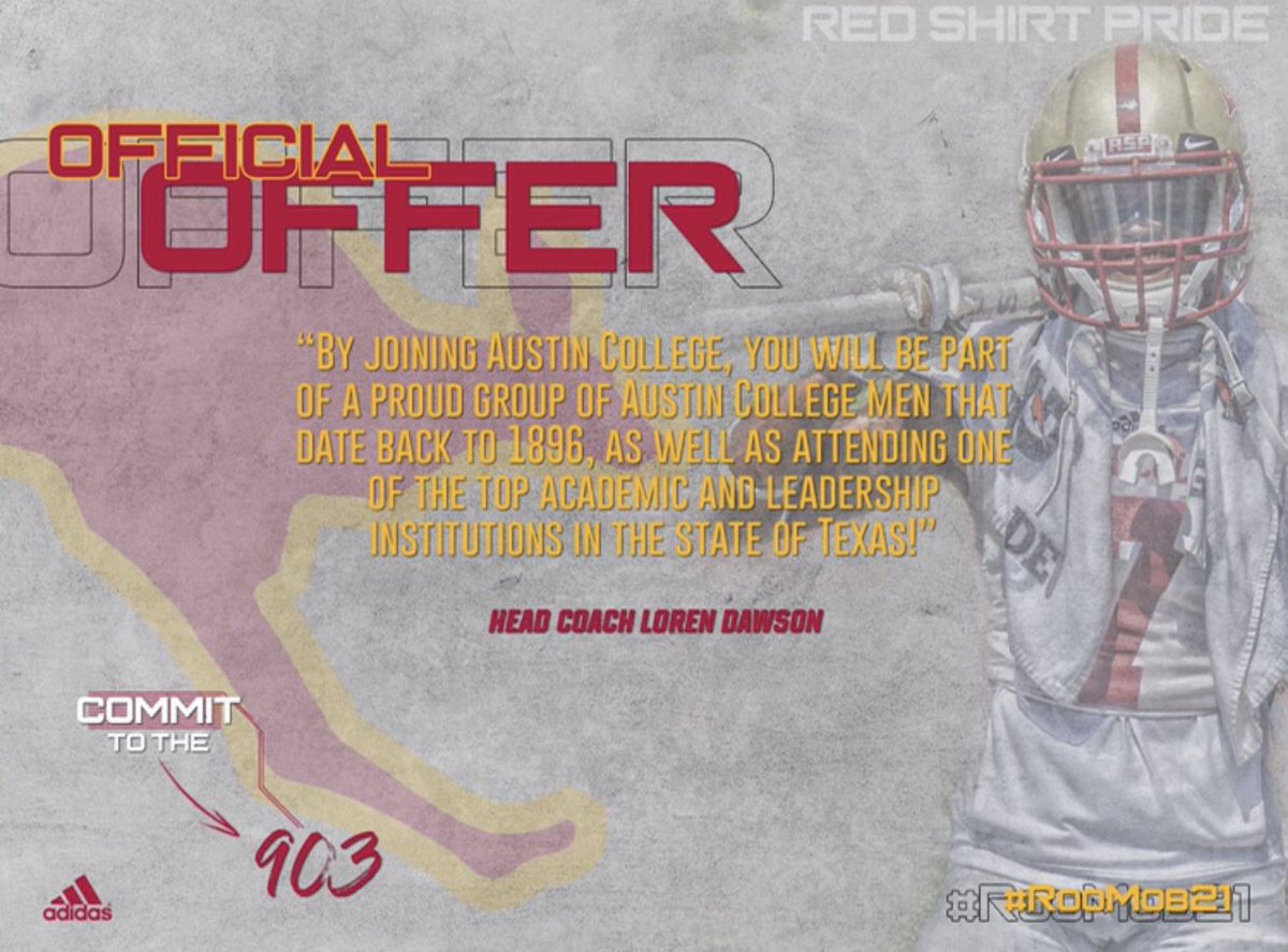 travis__moore's tweet image. Honored to receive an offer to play football at Austin College!  #AGTG @Coach_DawsonRSP @Coach_BenMoran @RoosFootball @CoachMartin_18