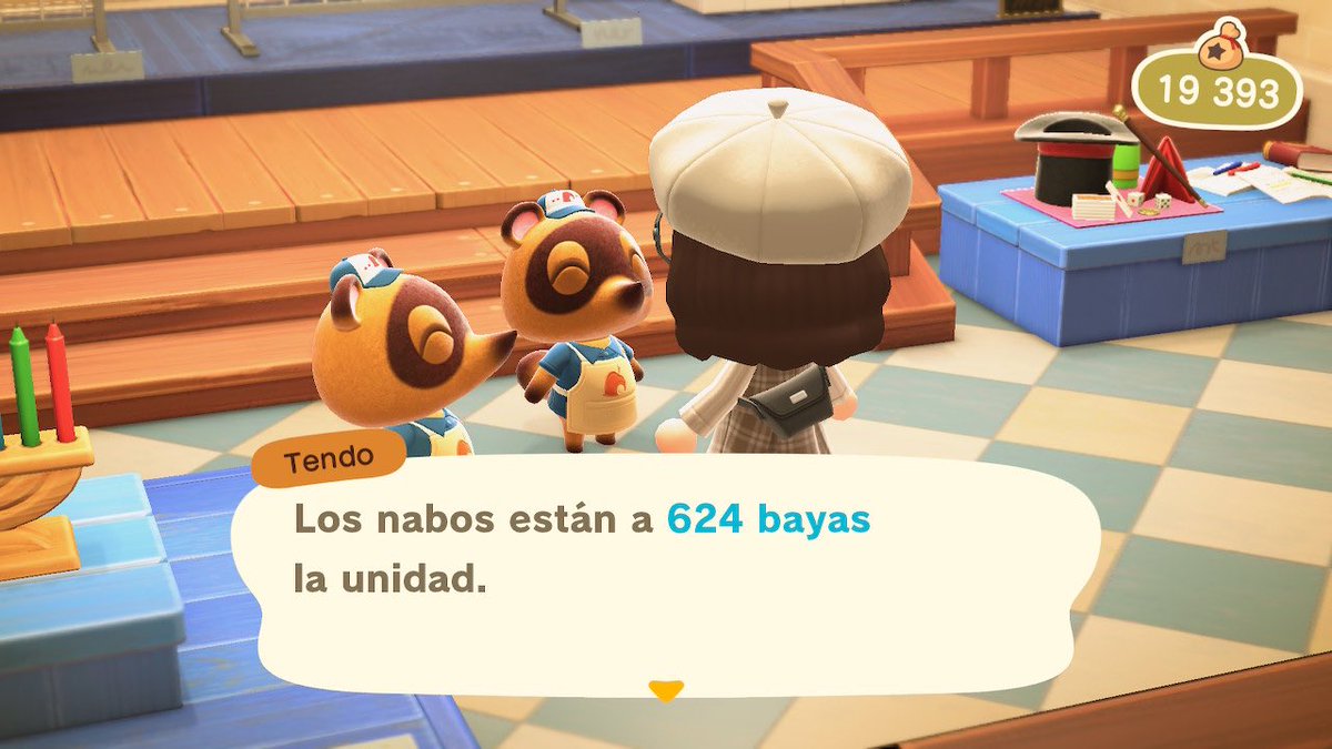 softmikaa's tweet photo. ¡Tengo los nabos a 624 bayas!, si gustan venir pido recetas o hierro🥺, mándame dm para el dodo 😊❣️
#AnimalCrossingNewHorizons #ACNHturnips #ACNH #AnimalCrossing #nabos https://t.co/h1aQZ7UWn8