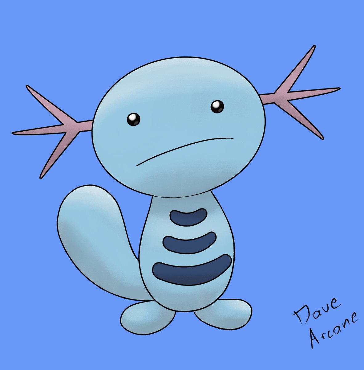 Dave Drawing 1 Pokemon Each Day Day 194 Of Drawing One Pokemon Per Day Beta Mudkip Follow Me To See The Upcoming Pokemon Drawings Pokemon Pokemonart Drawing Wooper Pokemondrawing Art