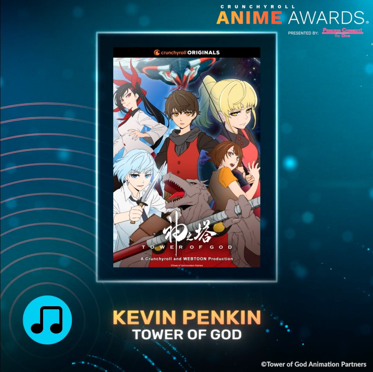 Kevin Penkin Big Yay Big Honour Tower Of God Ost Got Nominated Alongside Some Titans Of Anime Music For Best Score At Crunchyroll Anime Awards Very Excited Even Kevin Penkin Big Yay Big Honour Tower Of God Ost Got Nominated Alongside Some Titans Of Anime Music For Best Score At Crunchyroll Anime Awards Very Excited Even