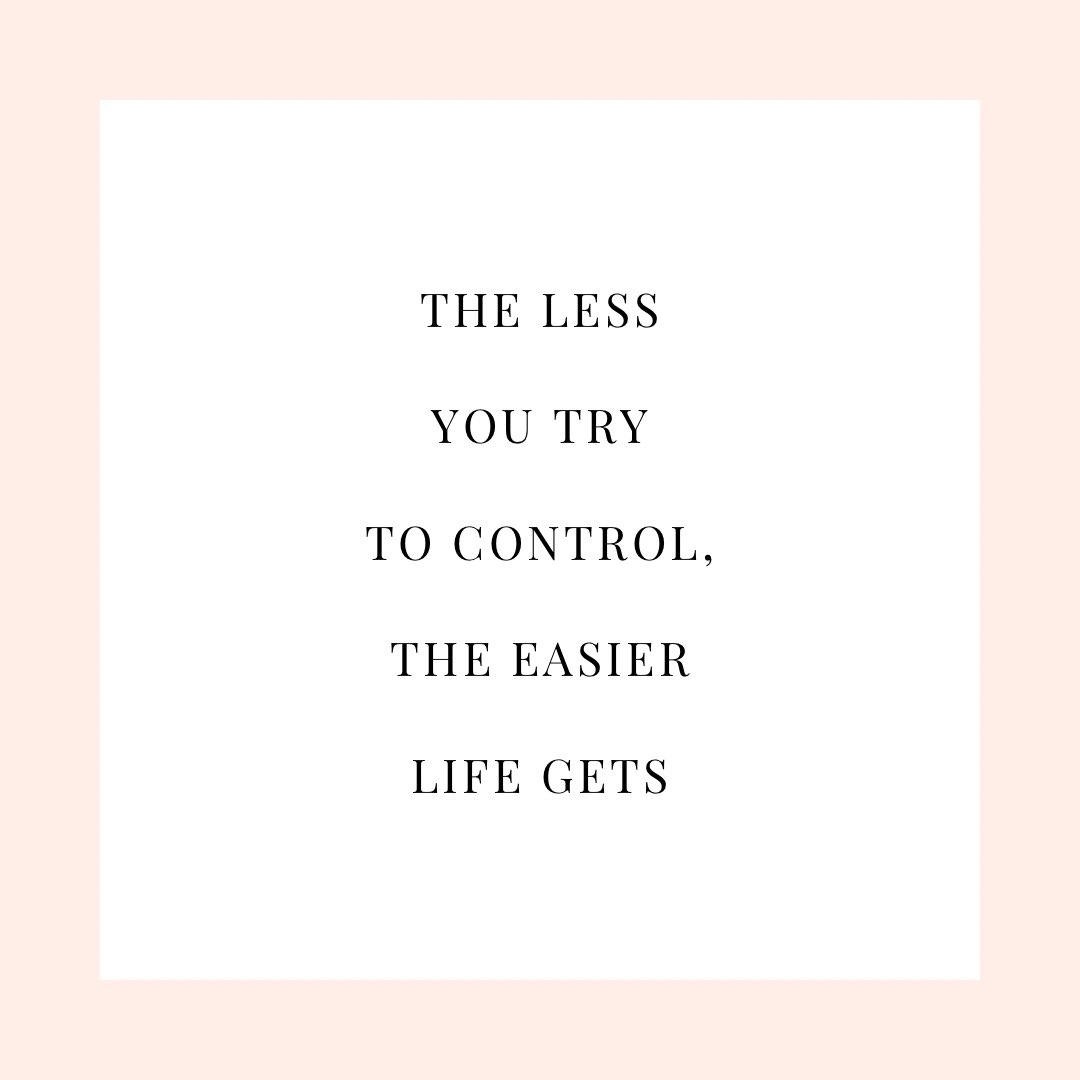 It’s about finding a balance between putting effort in what you know you can affect and letting go of the gazillion things that we literally have no control over.

Do you find it easy to let go? To surrender? #confidence #selfesteem #EmotionalIntelligence