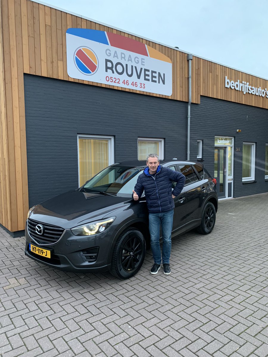 Vandaag deze prachtige Mazda CX5 mogen afleveren aan Jan en Petra!!👌👌Hoop dat jullie van deze wat langer mogen genieten!! Heel veel rijplezier. Bedankt voor het wederom mogen leveren!!🚗🚗