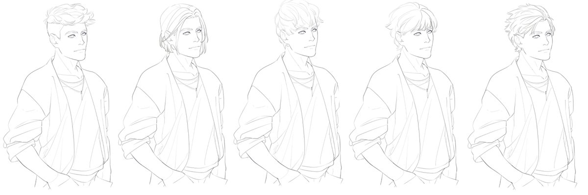 remnantation's tweet photo. I'm a little behind posting this, but another project I've been part of is a horror RPG called Denial, by @FOXGLOVEGAMESS 
You play as Lucas, who we went through a few sketches to get right!

#Denialgame #indiegame #digitalart  #artistsontwitter #characterdesign https://t.co/qEeNOSrPHp