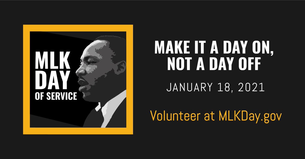 UAcharterschool's tweet photo. Service to others breaks down barriers by bringing people from all backgrounds together. Honor Dr. King by volunteering in your community. #MLKDay2021 ##createsolutions #UAserves “Life’s most persistent and urgent question is, ‘What are you doing for others?’” - Dr. King https://t.co/8tVJyiuqof