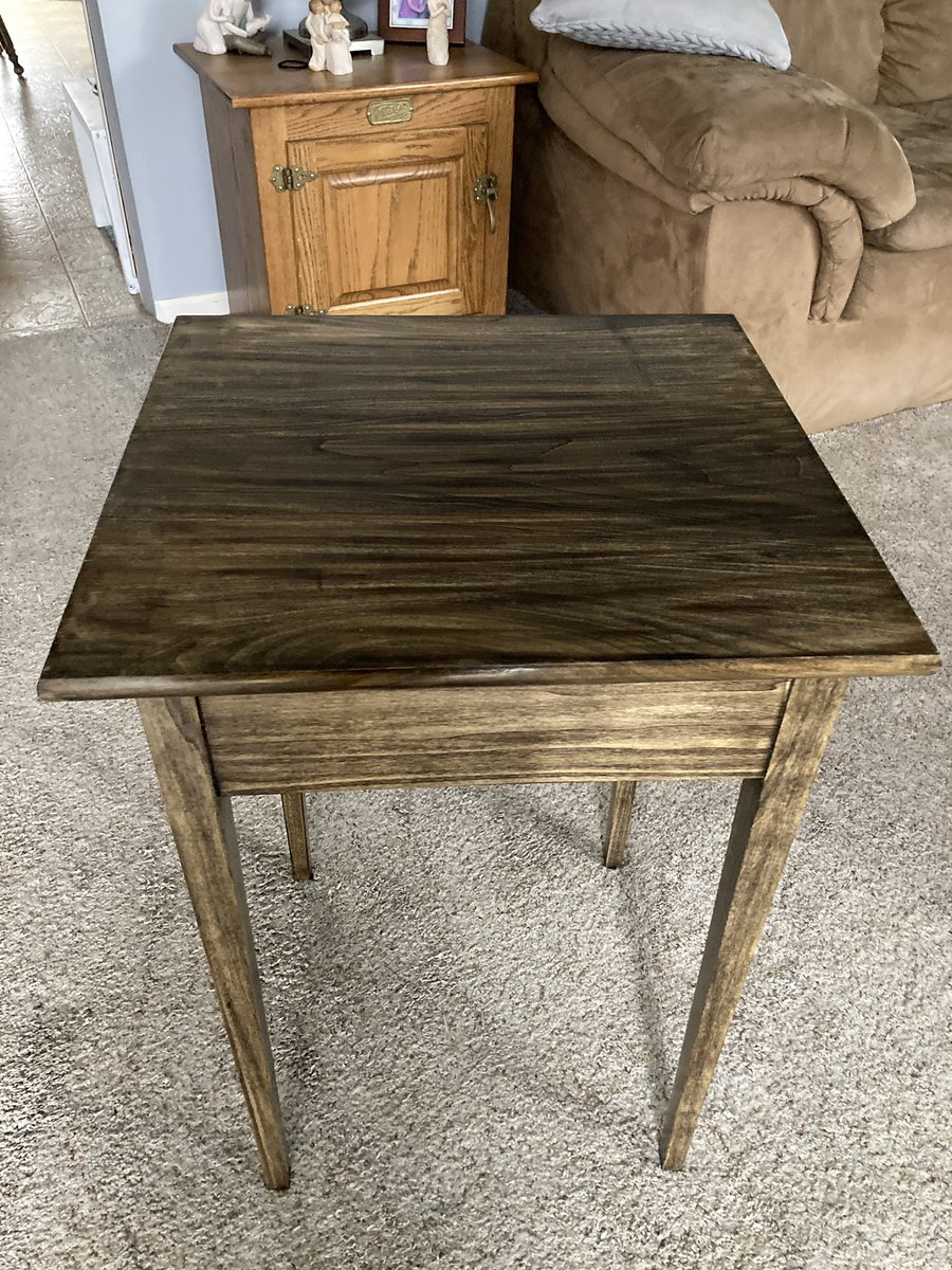 KatooraR76's tweet photo. Final product from wood shop class #woodworking #handyman #proudmom https://t.co/NYOPaERRUQ