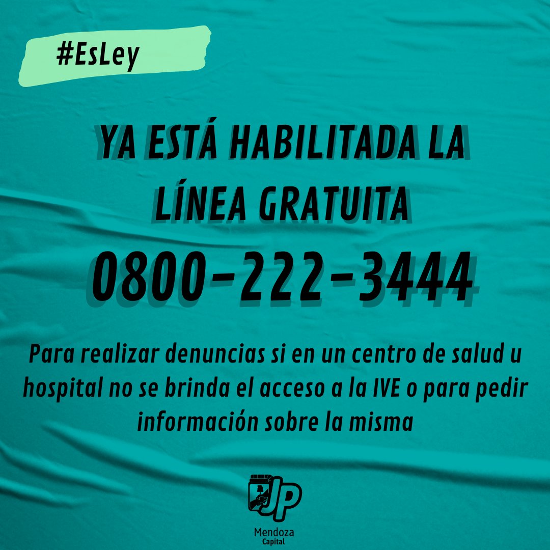 JPCapMza's tweet photo. Las pibas y les pibis lo conseguimos #EsLey 💚✊ https://t.co/Udt3yP6WrQ