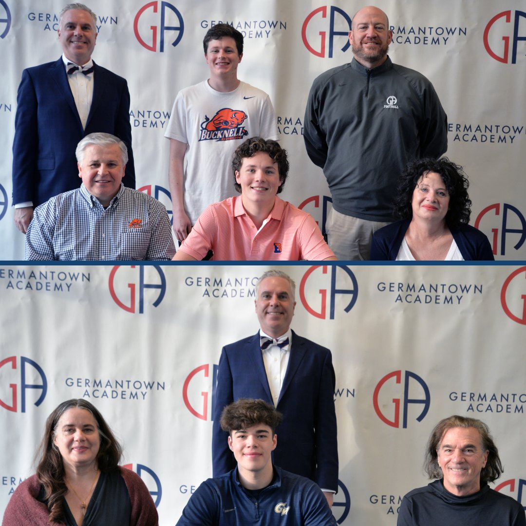 Congratulations to the following student-athletes on signing their National Letter of Intent confirming their commitment to play NCAA Division I sports next year: Cole Klein '21 – George Washington Baseball and Nick Niemynski '21 – Bucknell University Football.