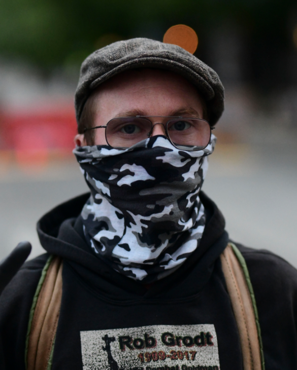 BREAKINGDaniel Alan Baker, an Antifa extremist who fought with the YPG (a designated terror org in Syria) and was part of  #Seattle's CHAZ has been federally charged with interstate threats to kidnap or injure in the lead up to J20 Antifa actions #antifa  #terrorism  #antifawatch
