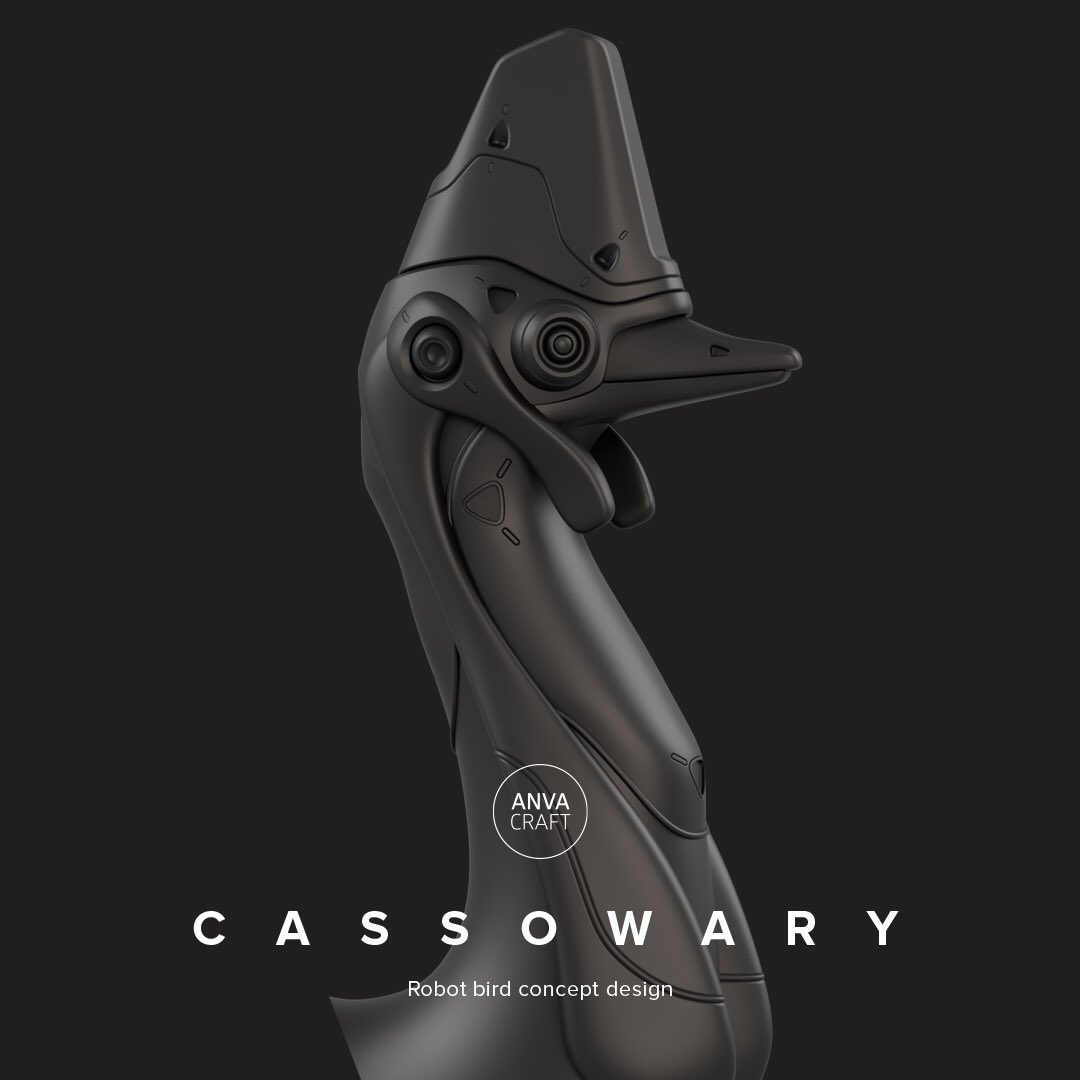 ANVACRAFT's tweet photo. Plasticine mode for viewing parts
#anvacraft #cassowary #mecha #robot #conceptdesign #concept #design #fusion360 #3d #3dmodeling #3dconstructing #hardsurface #robotdesign #render #artstation #conceptdesigner #3ddesigner #hardsurfacemodeling #3ddesign #toy #toydesign #toydesigner https://t.co/erpOA9HxHO