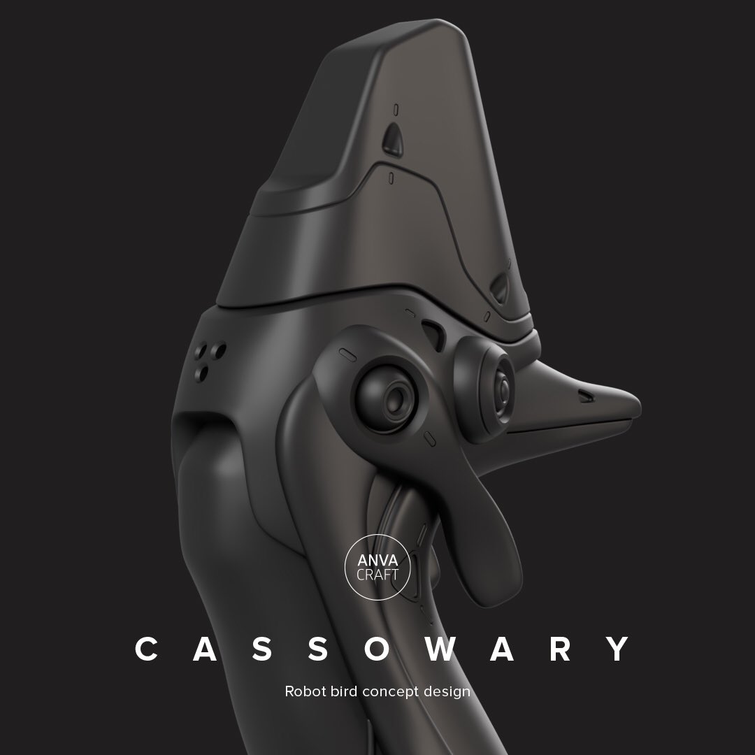 ANVACRAFT's tweet photo. Plasticine mode for viewing parts
#anvacraft #cassowary #mecha #robot #conceptdesign #concept #design #fusion360 #3d #3dmodeling #3dconstructing #hardsurface #robotdesign #render #artstation #conceptdesigner #3ddesigner #hardsurfacemodeling #3ddesign #toy #toydesign #toydesigner https://t.co/erpOA9HxHO