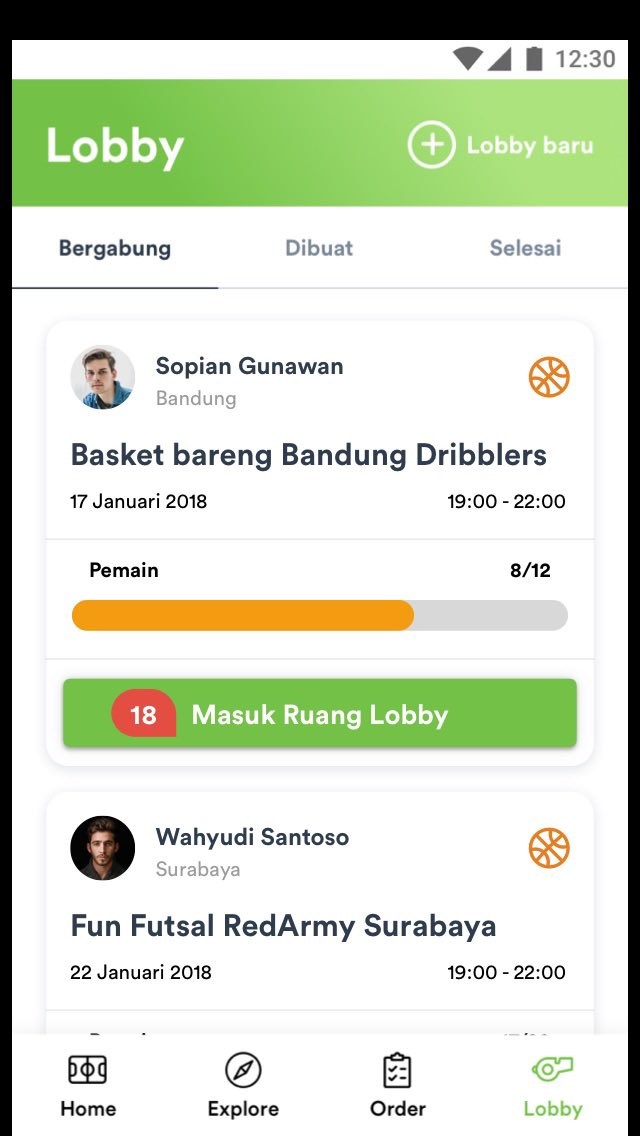 This is the killing features we released on v2. We called it Lobby, just like a lobby we know, there will so many rooms along the lobby, and so many people. Yup, its a place for users to create and join the match room.The goals is to push the DAU growth.