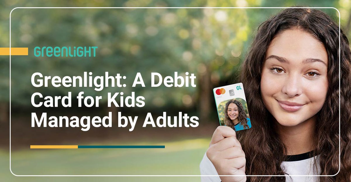 CardRates's tweet photo. Many Americans struggle with financial literacy. @GreenlightCard teaches children from an early age with its debit card and app, which are managed by parents. The card lets kids learn about saving and earning via real-world experience. Read more: https://t.co/UYaKAITvzp https://t.co/HgciuoKi1F