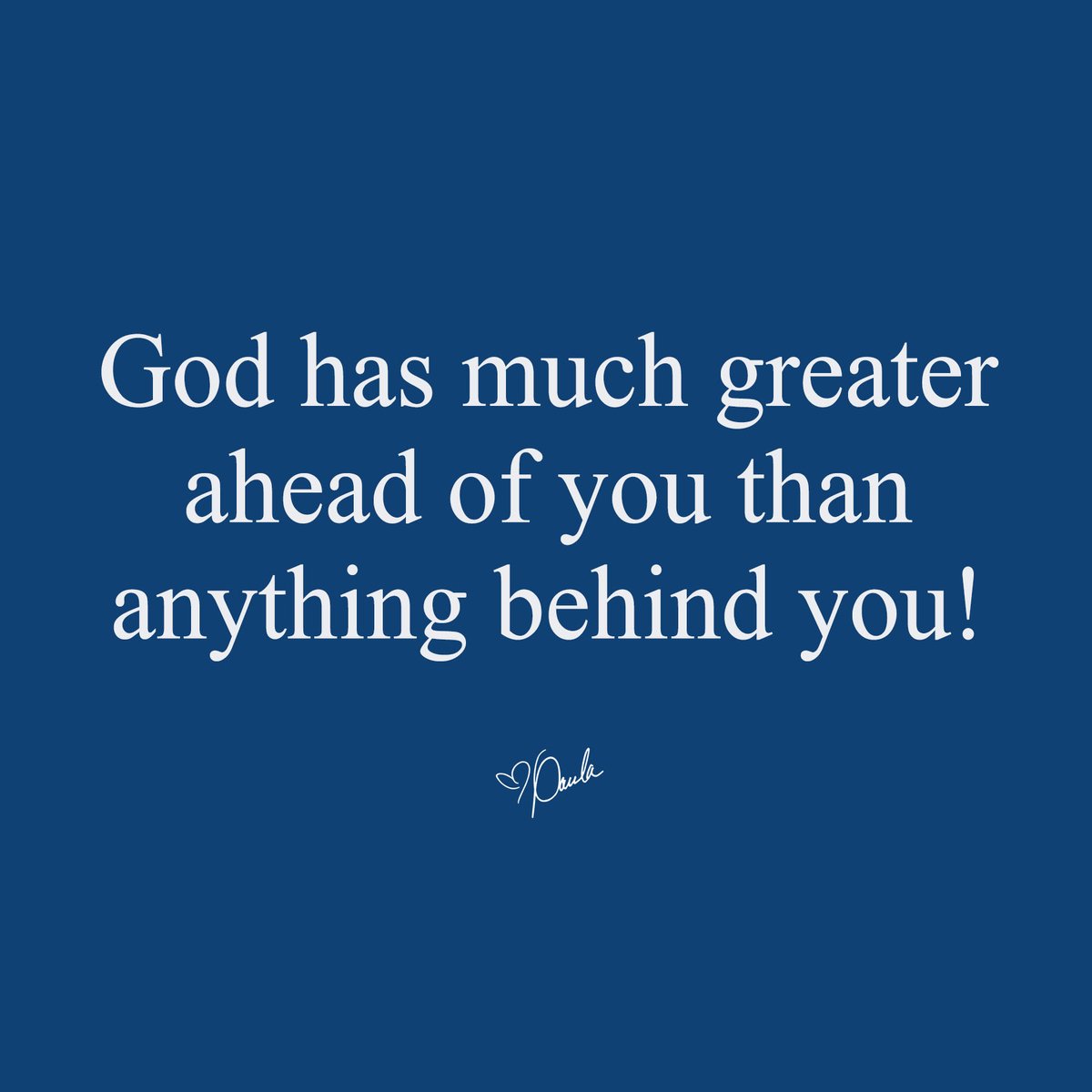 Paula_White's tweet photo. Turn the page and start writing a new paragraph in your life... God has much greater ahead of you than anything behind you! https://t.co/skOZON7aK1