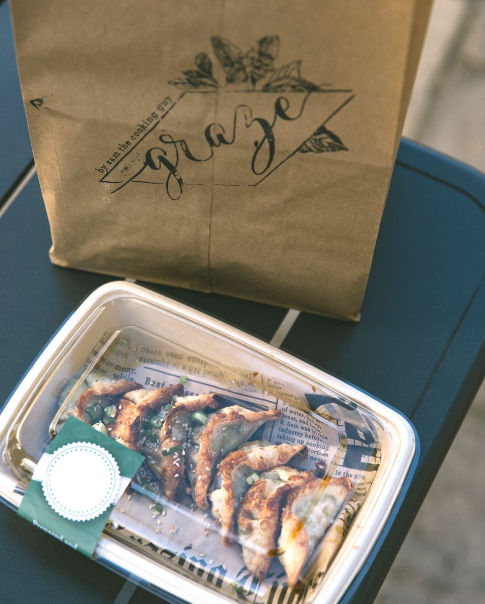 Our plans for the weekend? Eating as many Szechuan Dumplings as we can...
 🥟 🥟 🥟 🥟 
Get your supply of @grazebysam dumplings to go or simply get them delivered to your door! 😎