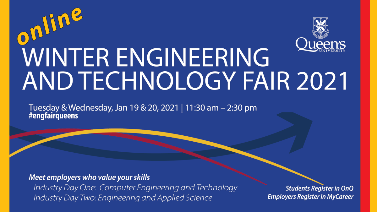 queensucareers's tweet photo. Meet more employers who will be at #engfairqueens Industry Day 2- Engineering and Applied Science: Kiewit, Lafarge Canada Inc, Parks Canada, SNC-Lavalin, The Regional Municipality of Halton, Trane Technologies. Join us on Jan 20, 11:30 am-2:30 pm. Students please register in OnQ. https://t.co/Itn4GEqdiQ