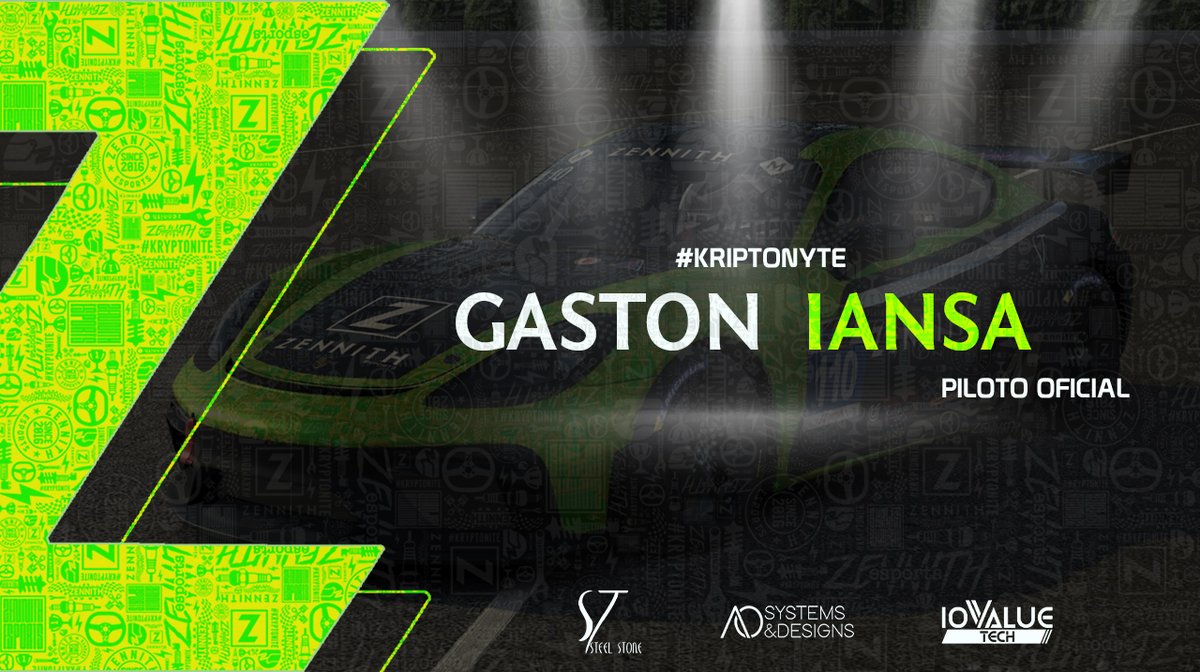 ZennithEsports's tweet photo. Desde Argentina, piloto real para Toyota en Turismo Nacional C3, llega...

¡¡Gaston Iansa!!

Echa un ojo a su perfil en nuestra web 🧐
https://t.co/2c66qwsZwl

Entra y ponte cómodo, @Gaston_Iansa 

#GasKnock #Esosi #VerdeZennith 🟩 https://t.co/v8c454CSI4