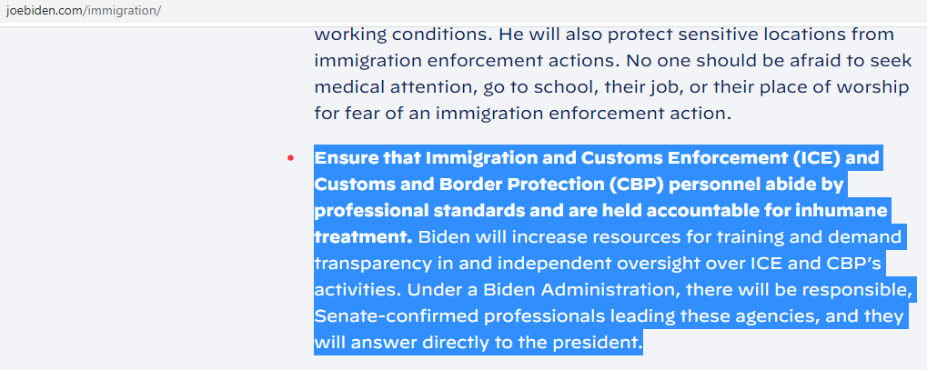  @AOC also endorsed Joe Biden, who was not only Obama's VP when he was setting records for deportations - even deporting more in his first term than Trump - but also has no plans to abolish ICE, falling back on the usual political jargon about "reforming" it instead.