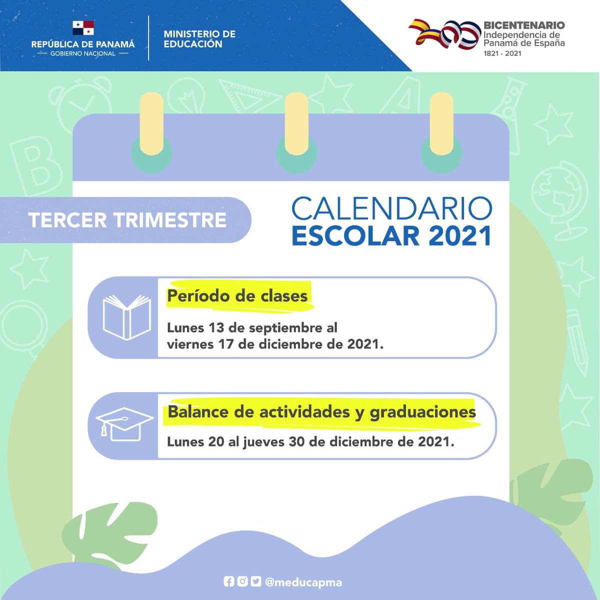 Ministerio de Educación de Panamá tweet media