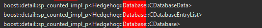 Colors also uses the Database library mentioned earlier, Suggesting the game used Hedgehog Engine. The Database library has been in use since Unleashed and later replaced in Lost World.