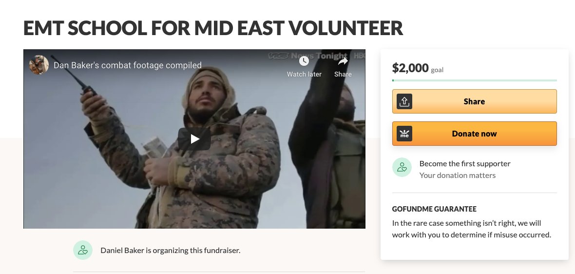 He has a youtube channel where he clearly shows he's a militant anarchist and deeply unstable. https://www.youtube.com/channel/UCBOzj16BaNl4qm5xYvpX5PA/videosHe's presented himself as a "street medic" but couldn't afford the EMT classesFull complaint -  https://beta.documentcloud.org/documents/20457286-daniel-marks-criminal-complaint