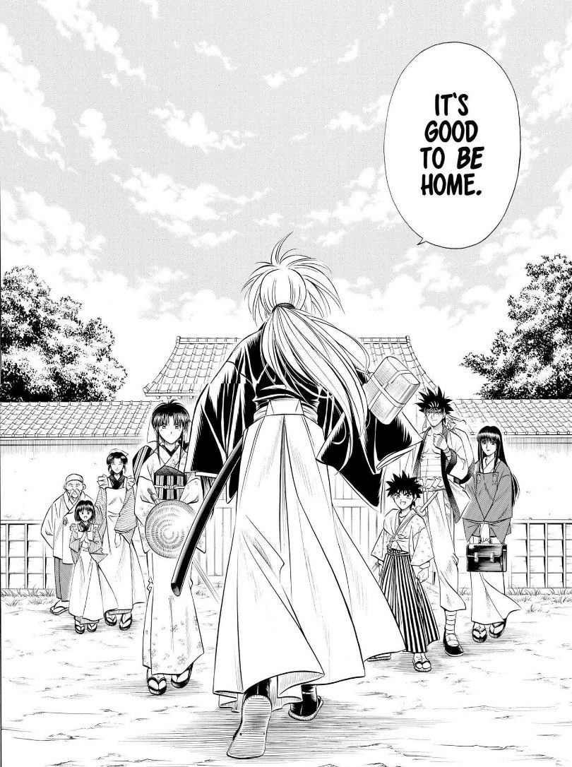 After meeting his friends he learned that his sins couldn't be forgiven by dying, but by living his life with the people he loves most, protecting them.