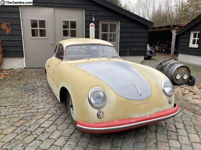 PorscheSauce's tweet photo. Just caught my eye 1952 Porsche 356 Pre A 

https://t.co/NC4dW4jgVC

I’m not up on prices on these but I do know most cars that come out of  Holland are overpriced. I believe their tax system. I stand to be corrected. 

Will be ace when done https://t.co/sOjYXsBM5G