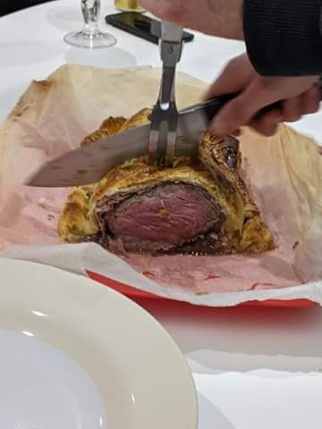 GethingsKyle's tweet photo. @GordonRamsay My housemates @tom_pardon made your Beef Wellington, what do you think better than yours? 😉 https://t.co/RBJTdrTM6T