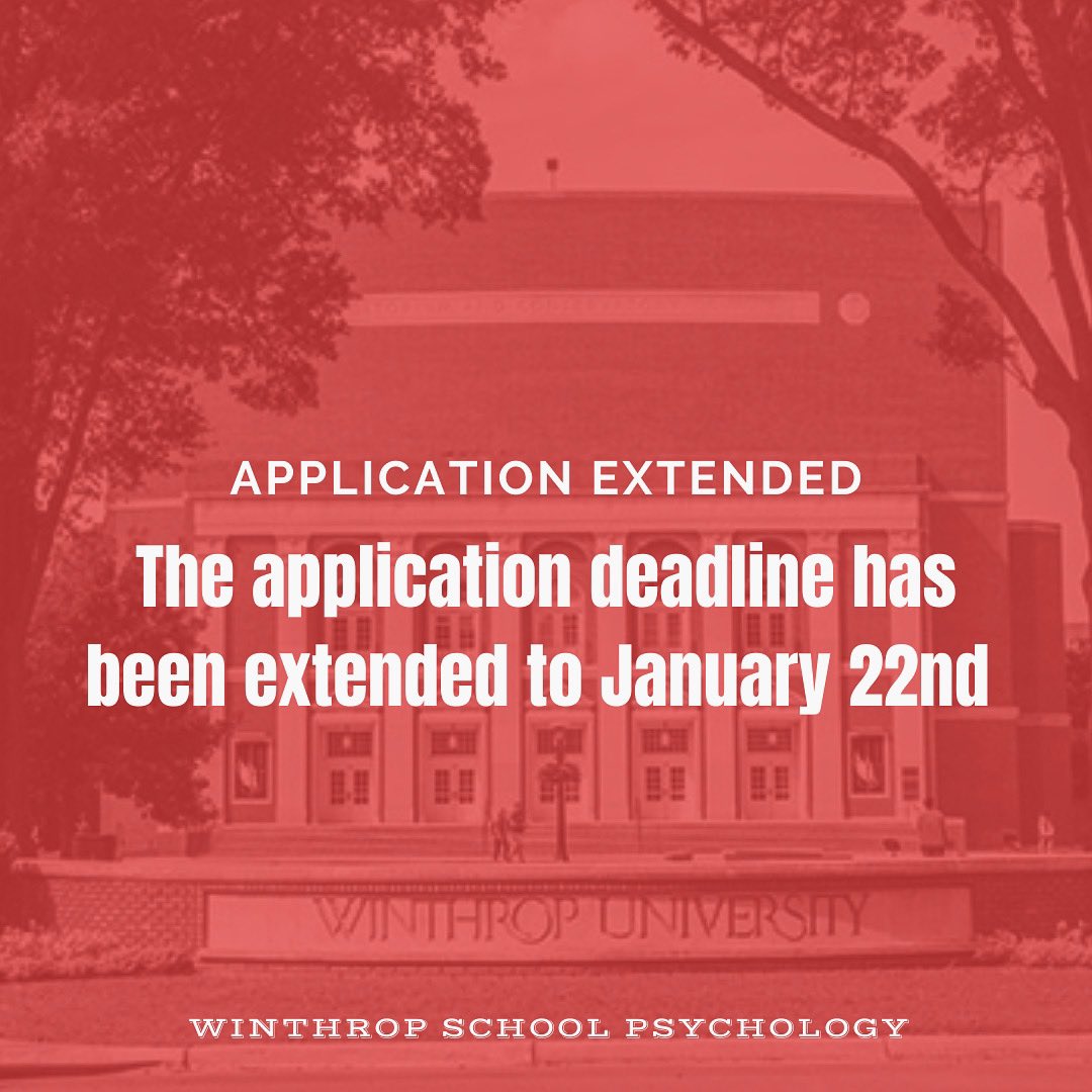 School Psychology - Winthrop University tweet media