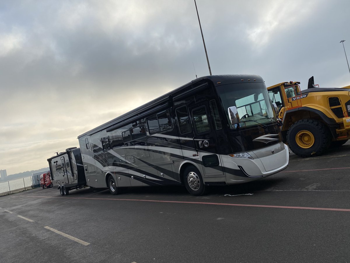Fresh arrival from the USA. Brand new @TiffinMotorhome Allegro RED for 2021! More on order and arriving soon!