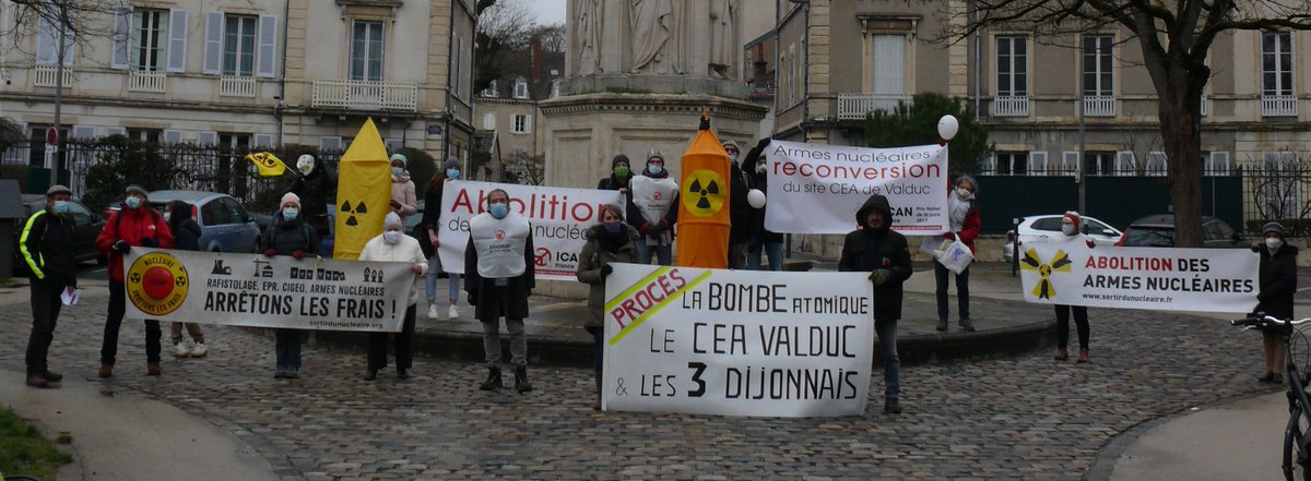 dijonecolo's tweet photo. CEA-Valduc : Une année de vigies citoyennes
#Dijon #armes #nucléaire @ICAN_France @amisdelaterre21 #paix #valduc @Prefet21_BFC
https://t.co/BiWcpmfaFF https://t.co/eMpWrHQw1s